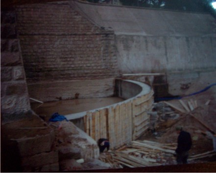 Obra: Reconstrucción de cuenco en dique Bulpiani